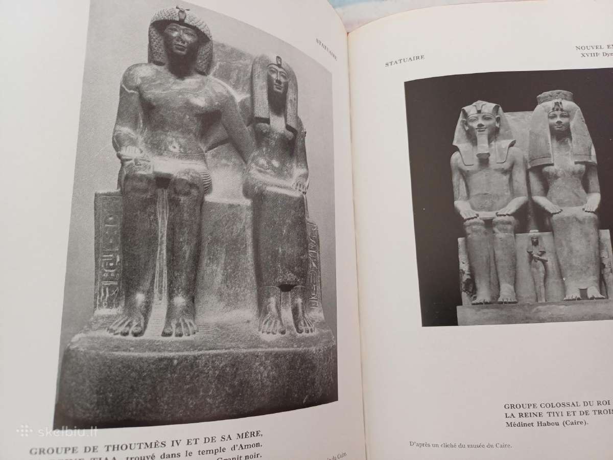Parduodu 1,2t knygu l art egyptien,1922-42m - nuotraukos Nr. 18