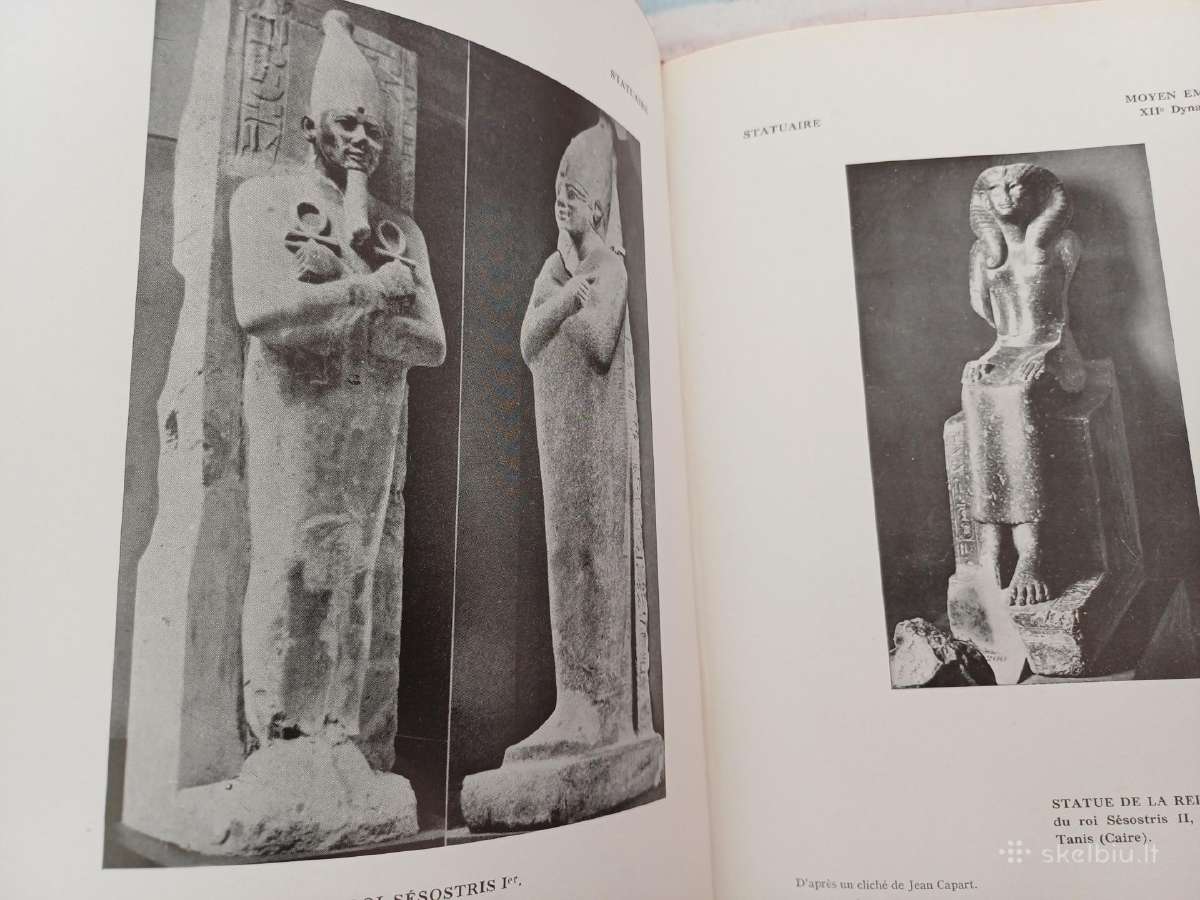 Parduodu 1,2t knygu l art egyptien,1922-42m - nuotraukos Nr. 20