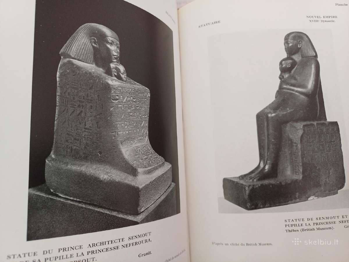 Parduodu 1,2t knygu l art egyptien,1922-42m - nuotraukos Nr. 23