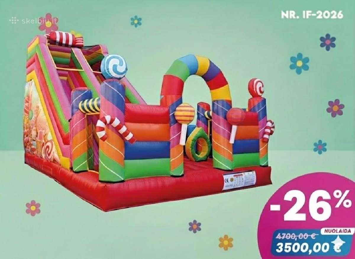 Nuolaidos iki 27 % pripučiamiems batutams! - nuotraukos Nr. 13