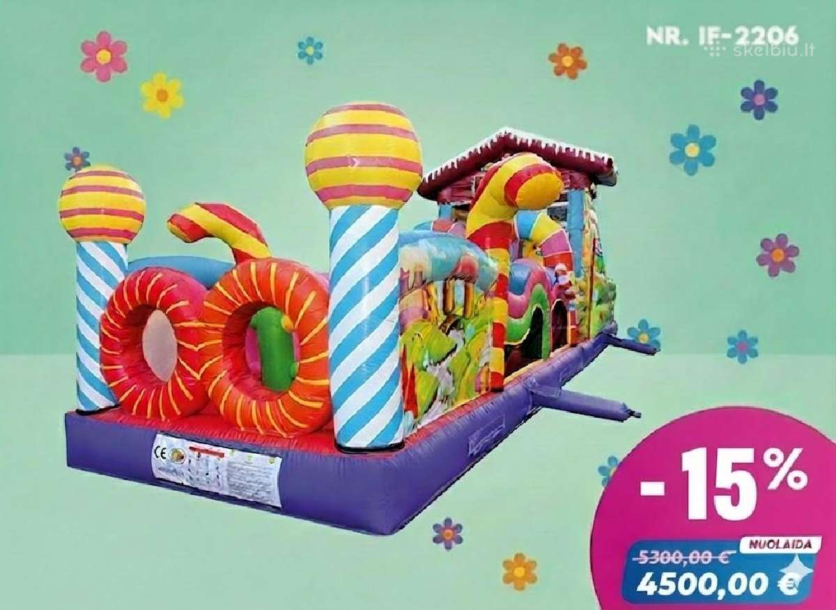 Pripučiami batutai išsimokėtinai be pabrangimo - nuotraukos Nr. 3