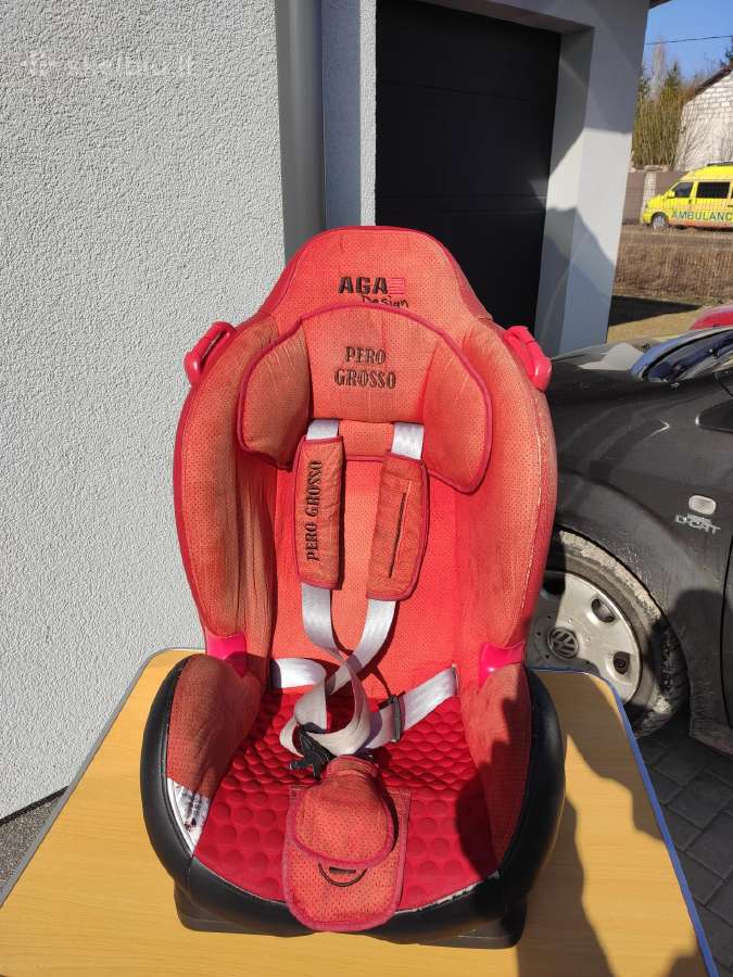 Automobilinė kėdutė Pero Grosso 9-25 kg Red - nuotraukos Nr. 9