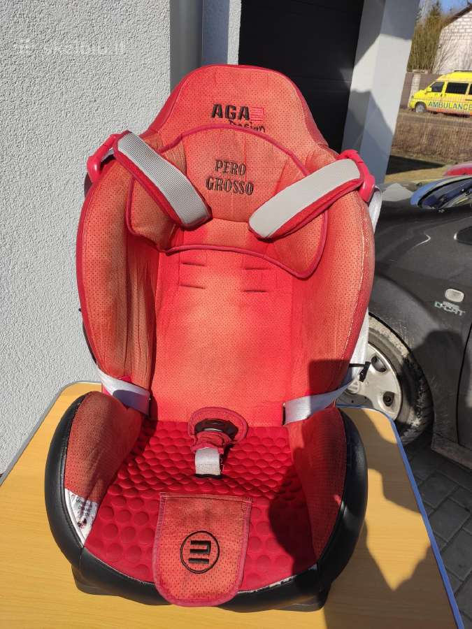 Automobilinė kėdutė Pero Grosso 9-25 kg Red - nuotraukos Nr. 10