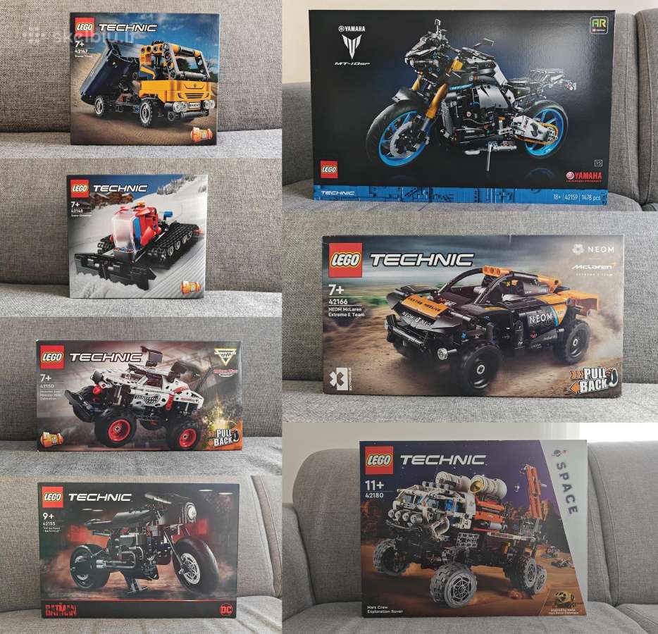 Lego Speed Champions, Technic, Star Wars, Hp - nuotraukos Nr. 2