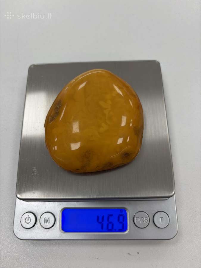 Antikvarinis Gintaro pakabukas Svoris 46,9g - nuotraukos Nr. 2