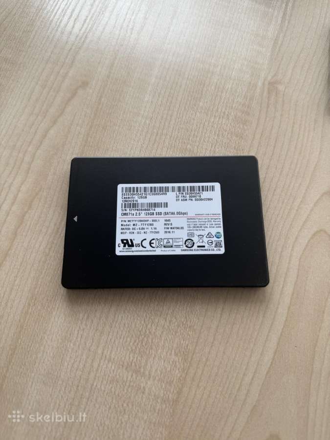 Sata 2.5 SSD diskai 128/240/256 GB - nuotraukos Nr. 3