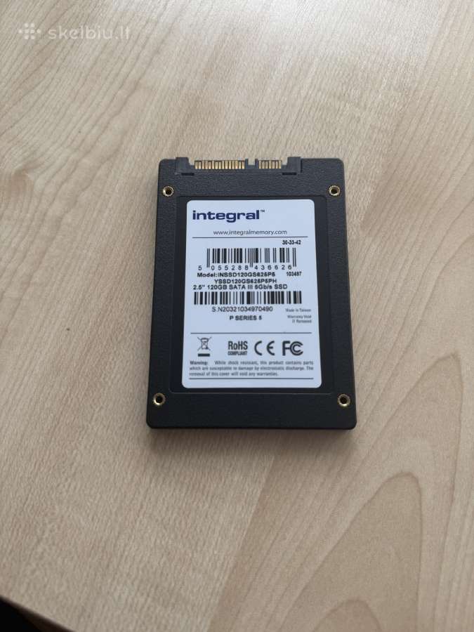 Sata 2.5 SSD diskai 128/240/256 GB - nuotraukos Nr. 6