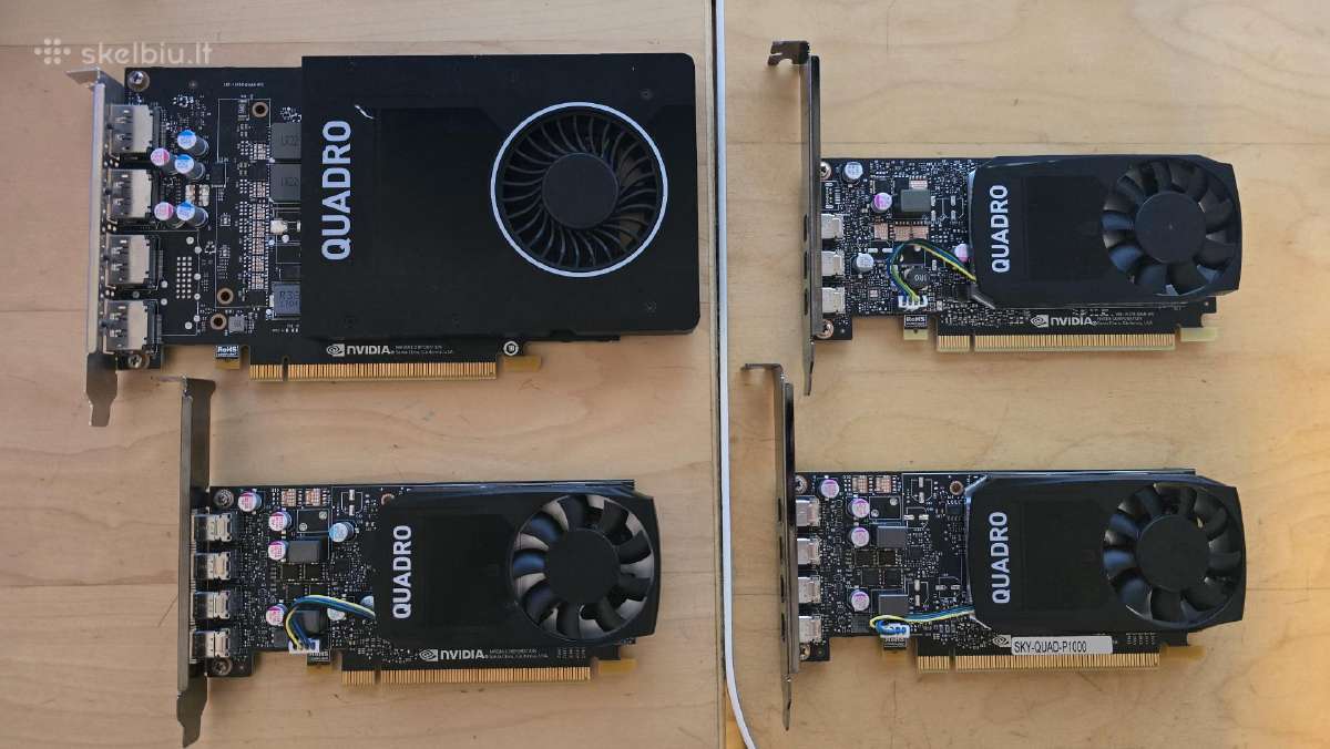 Quadro K1200 K2200 P400 P600 P620 P1000 P2000