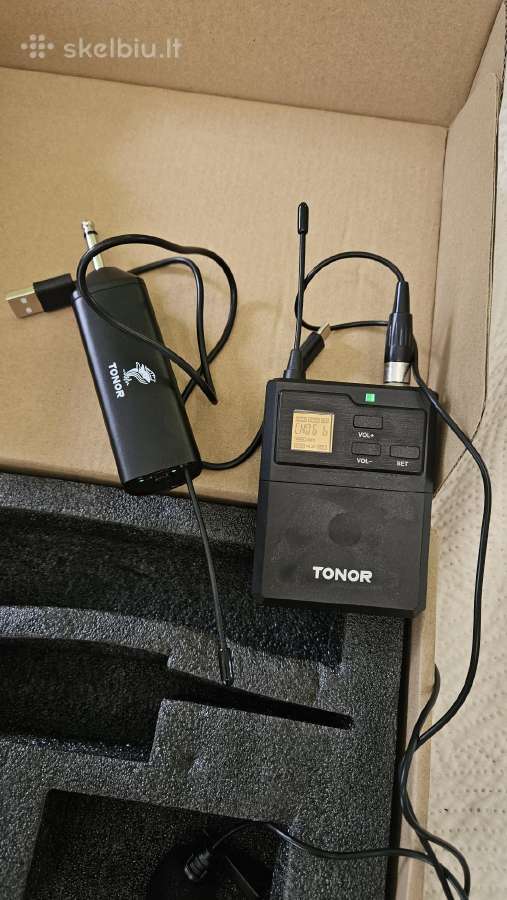 Tonor Tw621 radijo mikrofonas