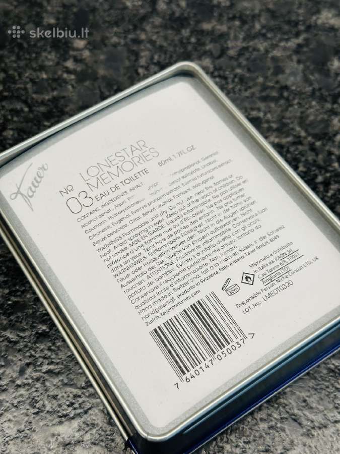 Tauer Perfumes 03 Lonestar Memories (50 ml) - nuotraukos Nr. 6