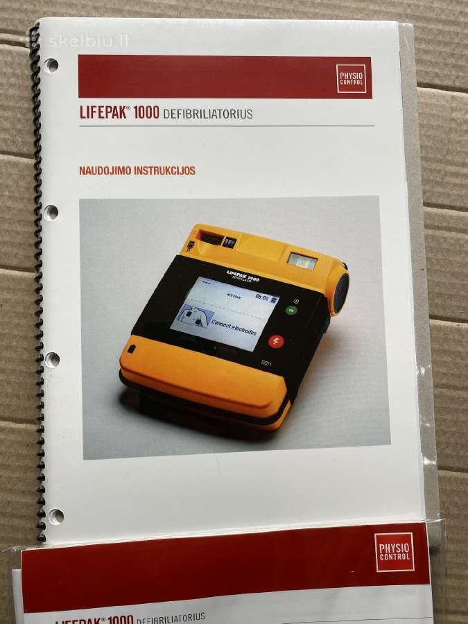 Naujas Lifepak 1000 Defibriliatorius (Aed) - nuotraukos Nr. 4