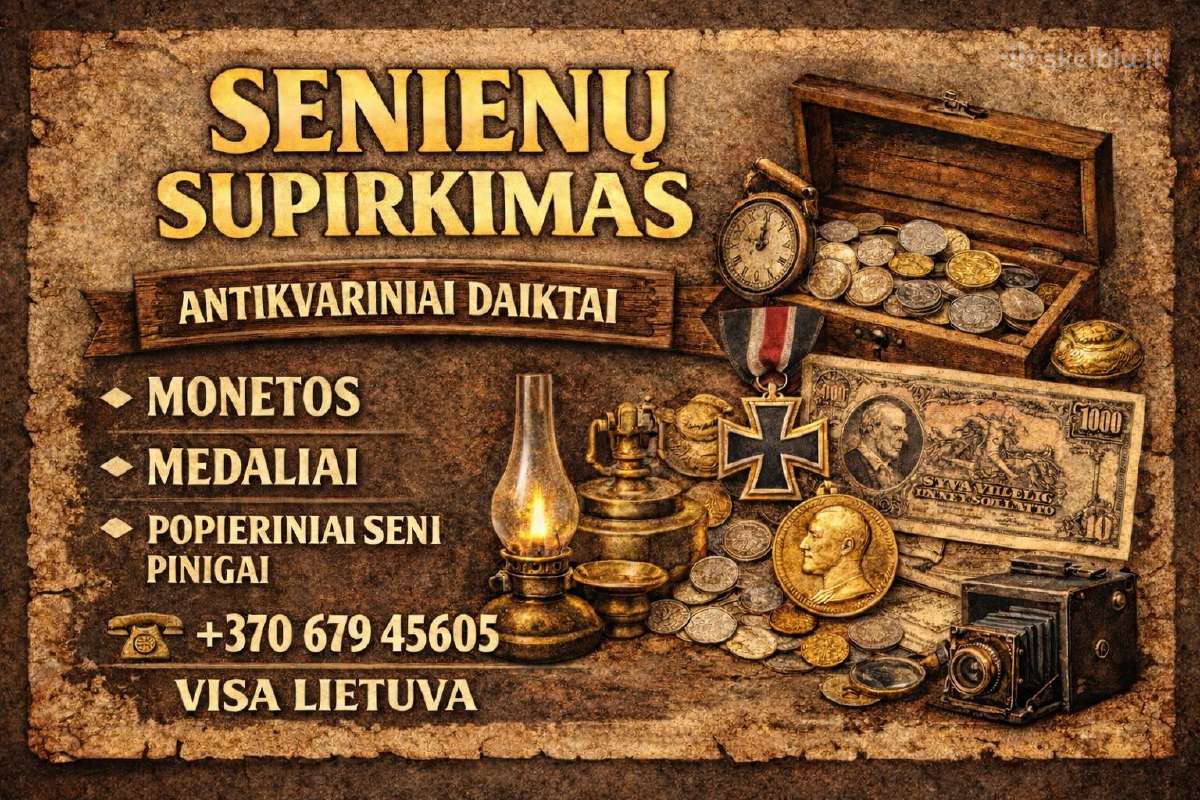 Sendaikčių-senienų supirkimas