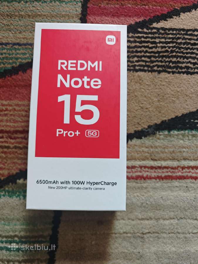 Redmi Note 15 pro plius