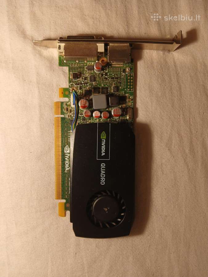 Vaizdo plokste nvidia quaro 600