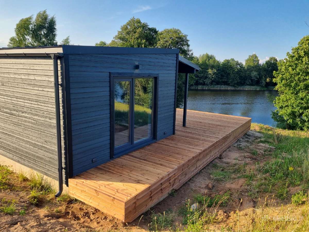Karkasinis - modulinis 50m2 A klasės namas - nuotraukos Nr. 5