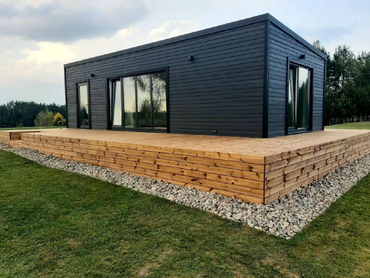 Karkasinis - modulinis 50m2 A klasės namas - nuotraukos Nr. 14