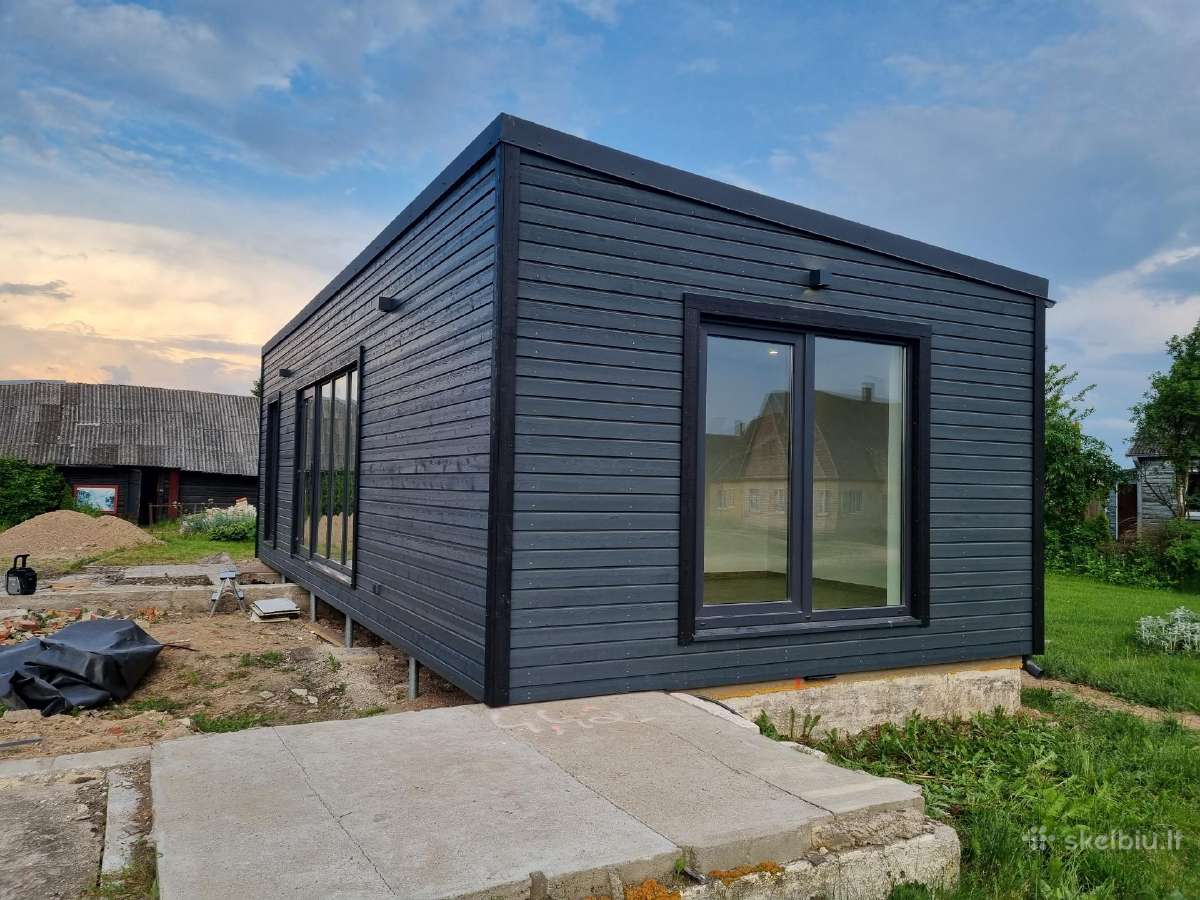 Karkasinis - modulinis 50m2 A klasės namas - nuotraukos Nr. 17