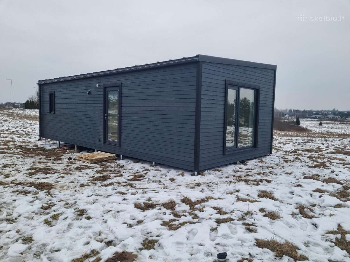 Karkasinis - modulinis 50m2 A klasės namas - nuotraukos Nr. 22
