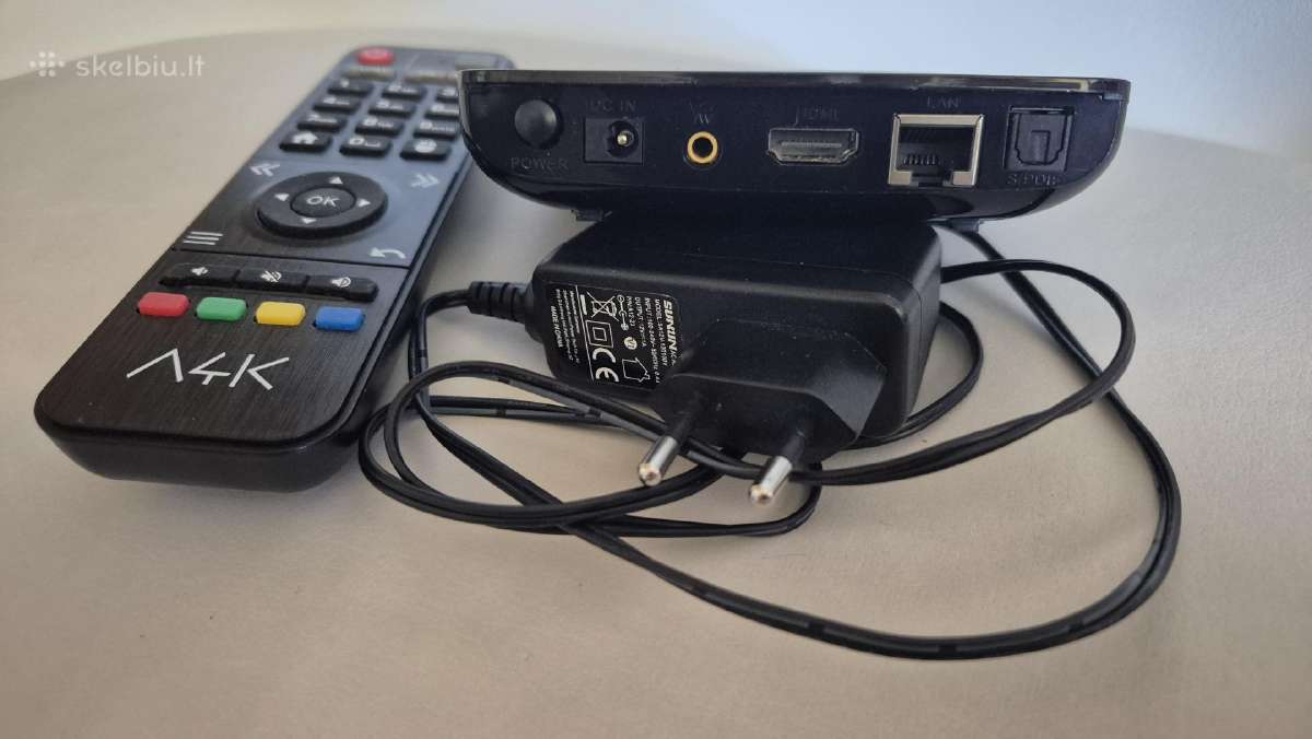 Amiko A4k Ott android iptv box - nuotraukos Nr. 2