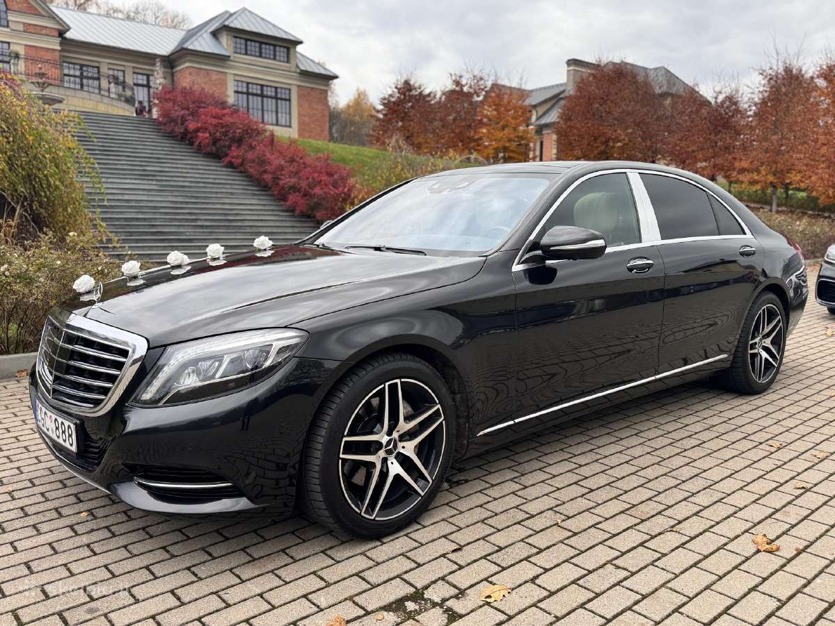 Automobilių nuoma vestuvėms MB S Klasės - nuotraukos Nr. 17