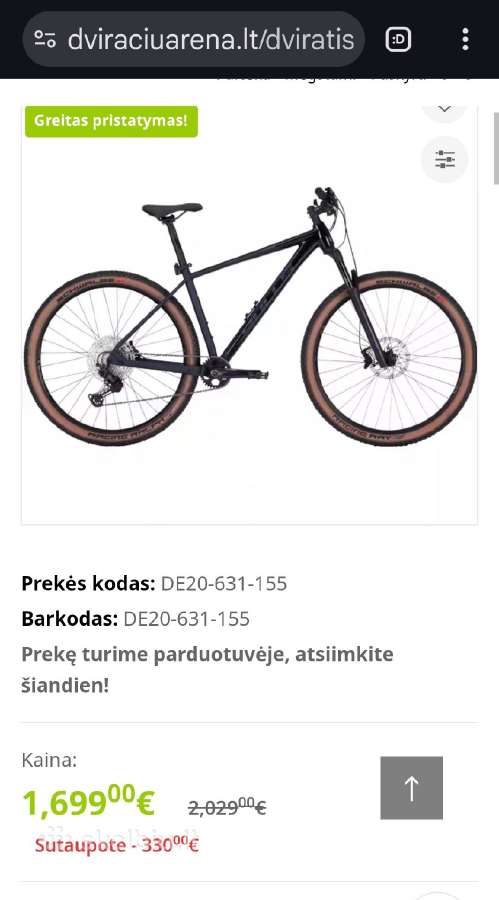 Kalnu dviratis Bulls coperhead 3s.XL. - nuotraukos Nr. 2
