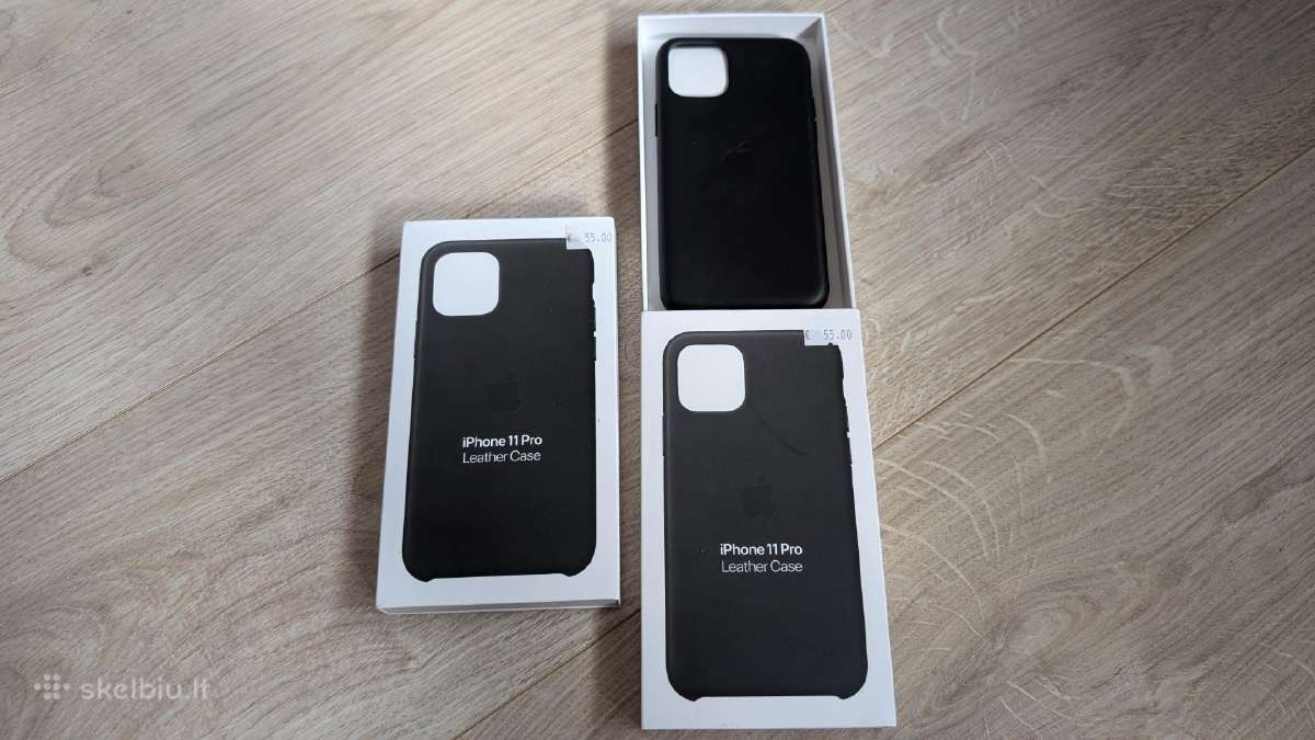 iPhone 11 Pro Leather Case Dėklas