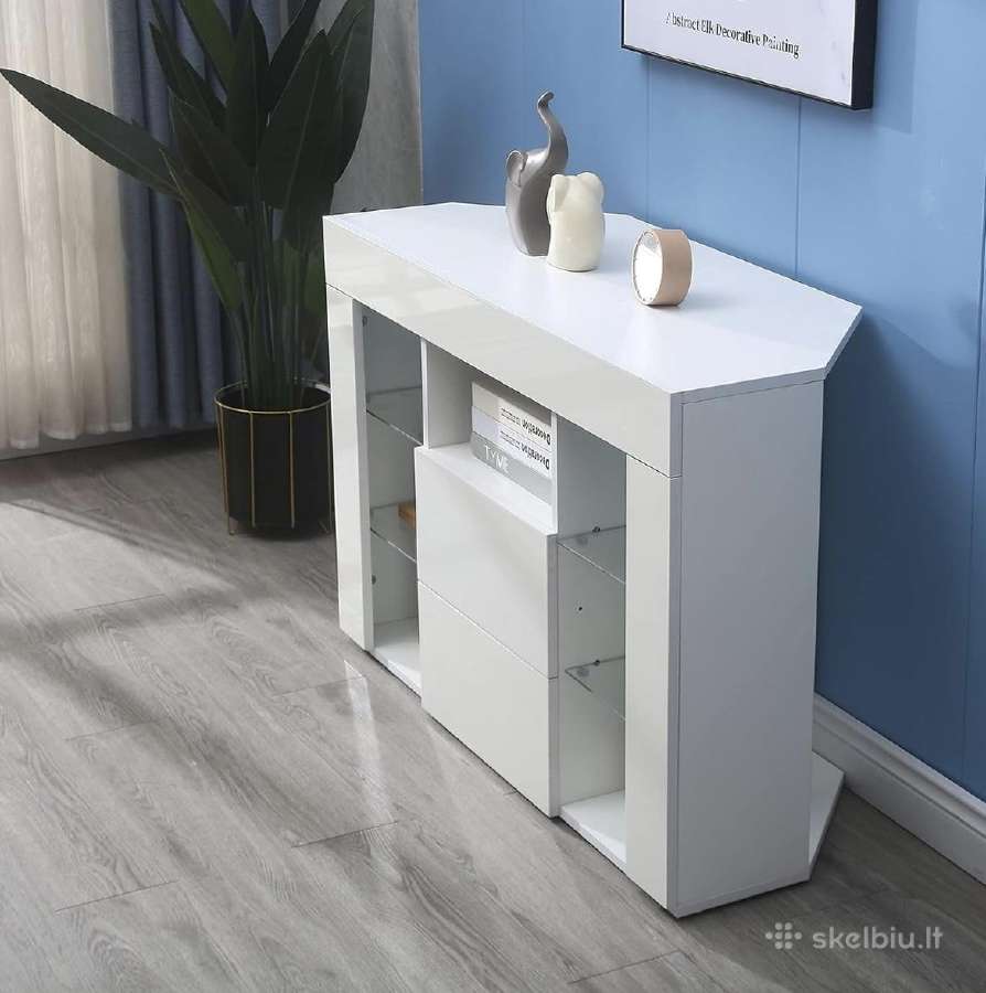 TV spintelė su LED apšvietimu - nuotraukos Nr. 4