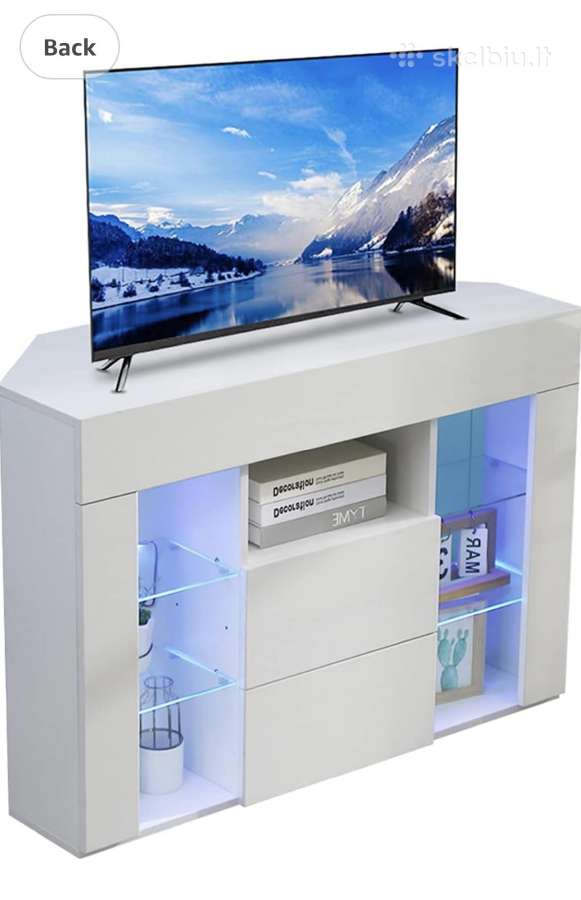 TV spintelė su LED apšvietimu - nuotraukos Nr. 3