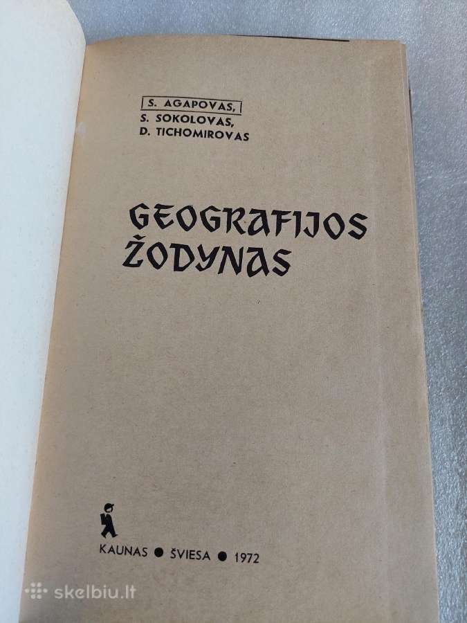 Geografijos žodynas - nuotraukos Nr. 2