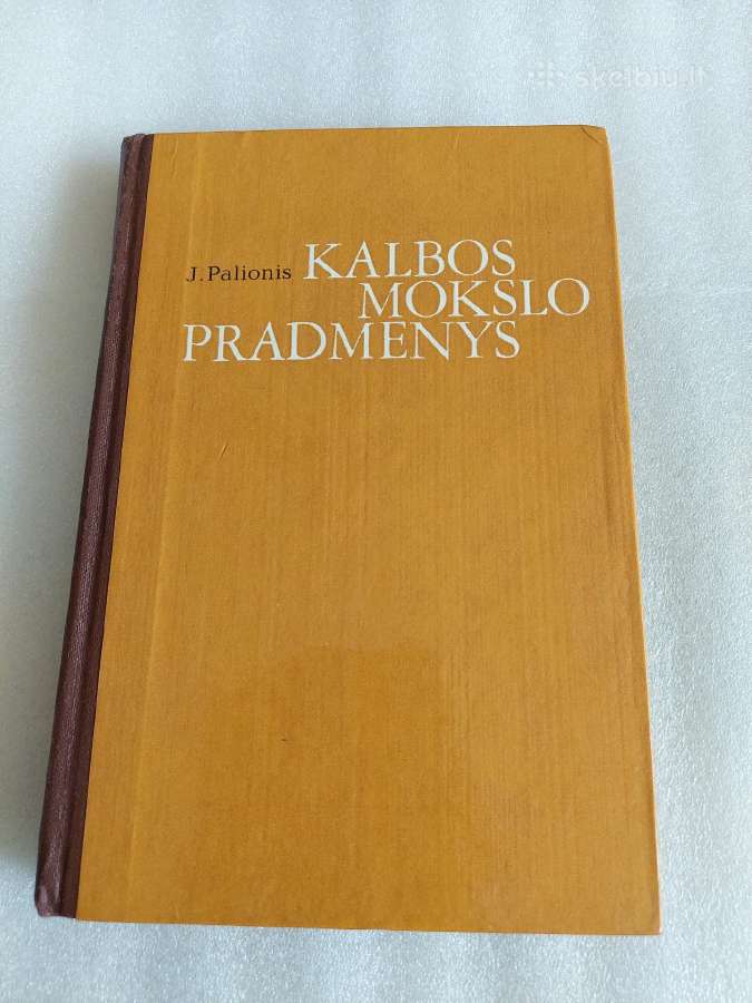 Kalbos mokslo pradmenys