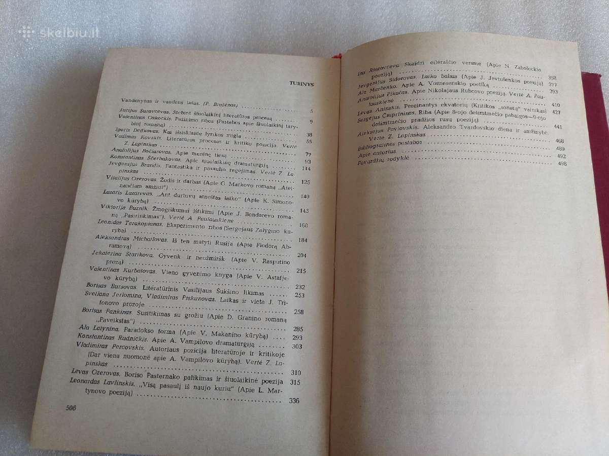 Šiuolaikinės rusų literatūros problemos - nuotraukos Nr. 3