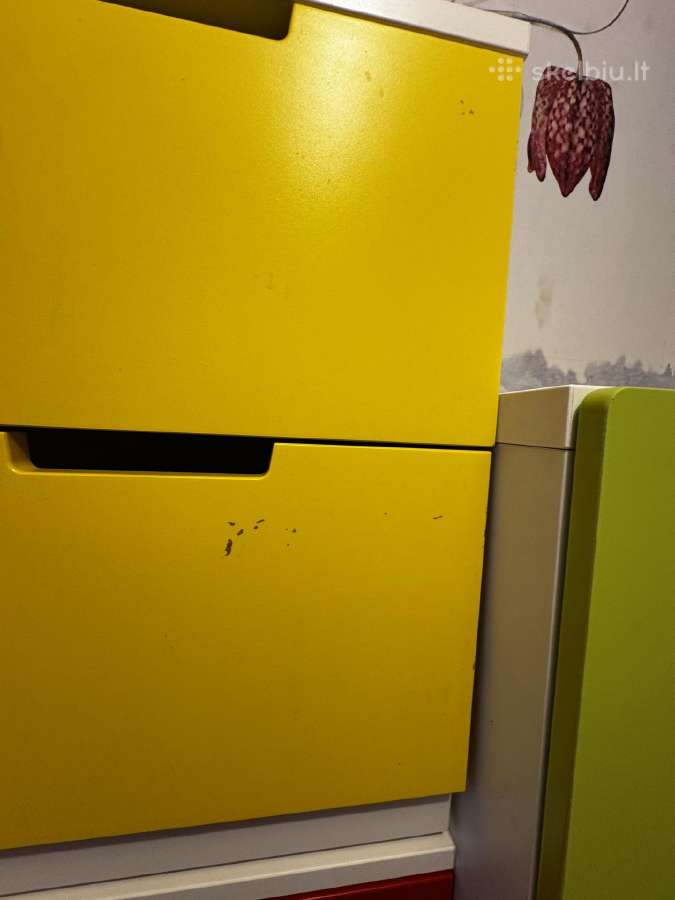 Ikea vaikų kambario spintelės ir spinta - nuotraukos Nr. 4