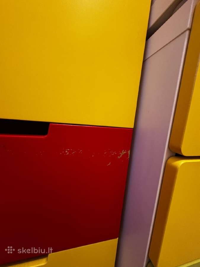 Ikea vaikų kambario spintelės ir spinta - nuotraukos Nr. 5