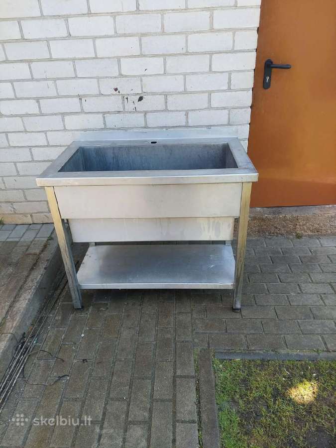 Pramoninė nerūdijančio plieno praustuvė