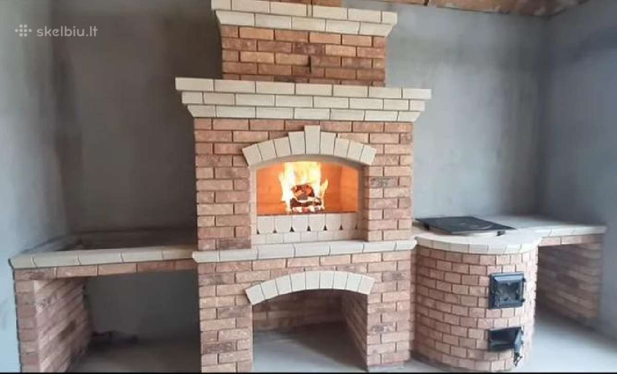 Židiniai, koklinės krosnys ir barbekiu kompleksai. - nuotraukos Nr. 34