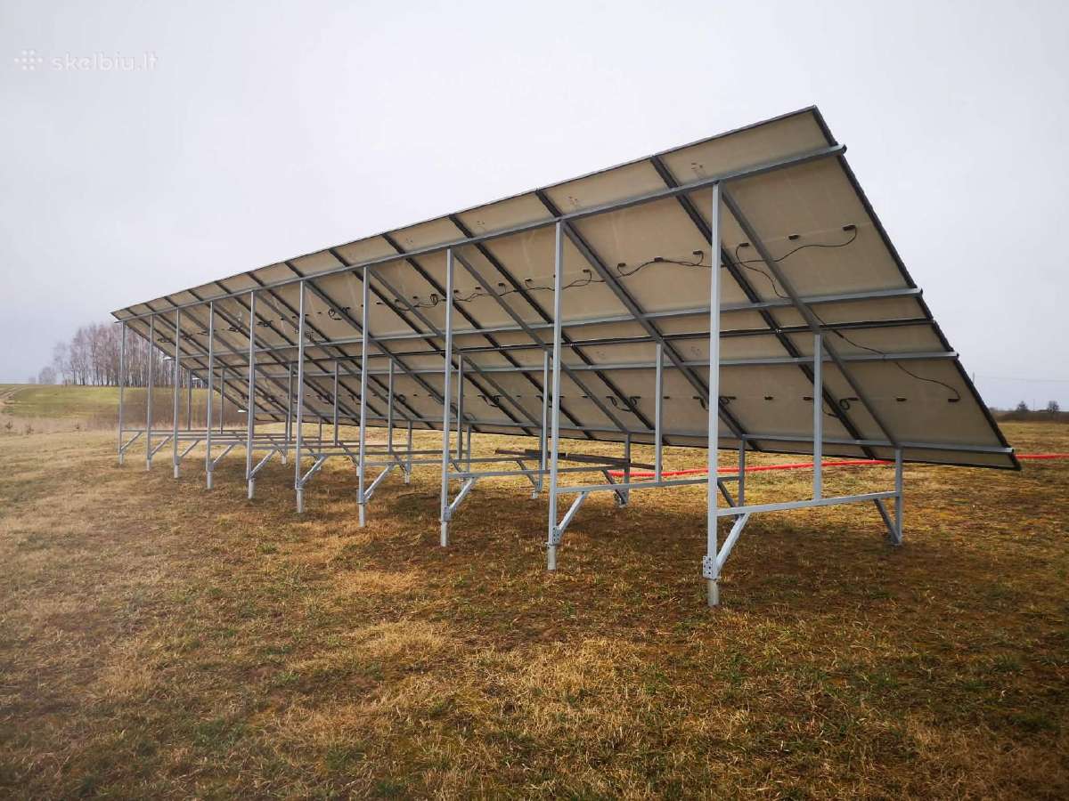 Saules elektrines konstrukcija