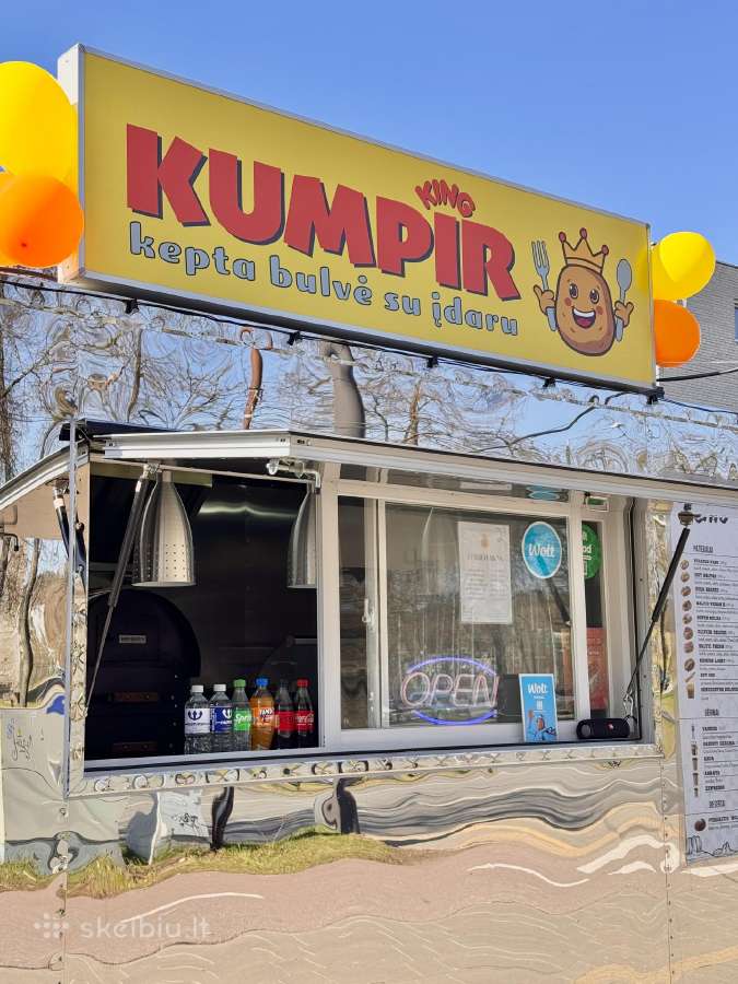 Parduodamas Pilnai Paruoštas Food Truck Verslas - nuotraukos Nr. 2
