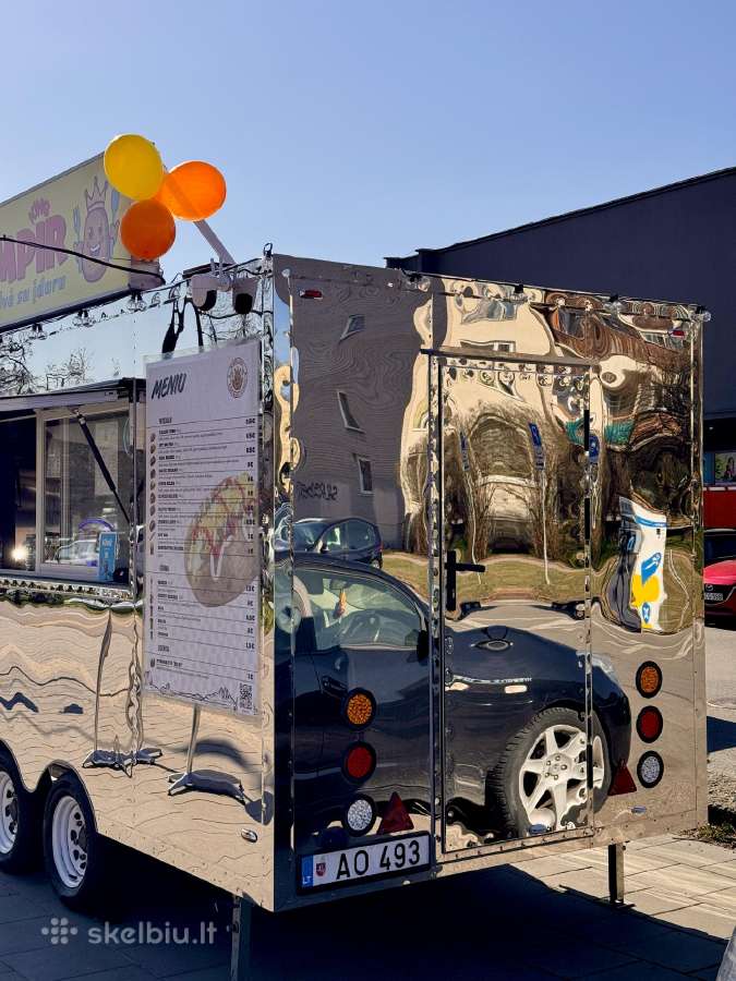 Parduodamas Pilnai Paruoštas Food Truck Verslas - nuotraukos Nr. 4