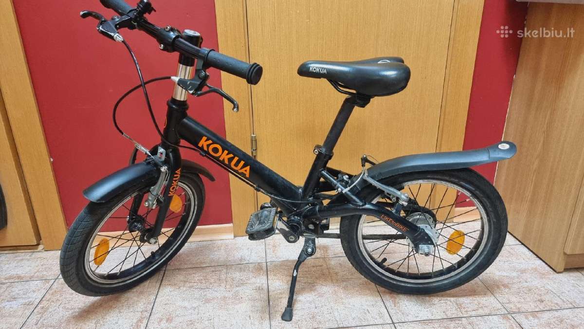 Vaikiškas premium aliuminis dviratis Kokua 16"