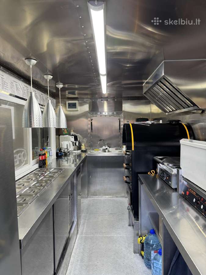 Parduodamas Pilnai Paruoštas Food Truck Verslas - nuotraukos Nr. 7