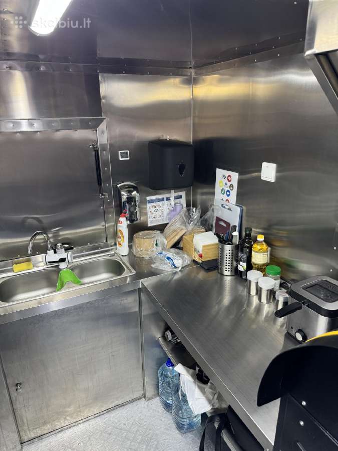 Parduodamas Pilnai Paruoštas Food Truck Verslas - nuotraukos Nr. 8