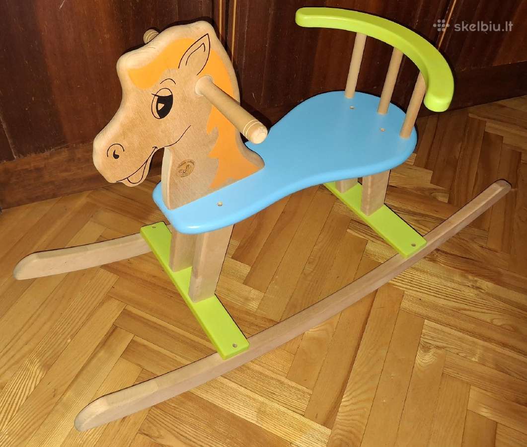 Supamas medinis arkliukas