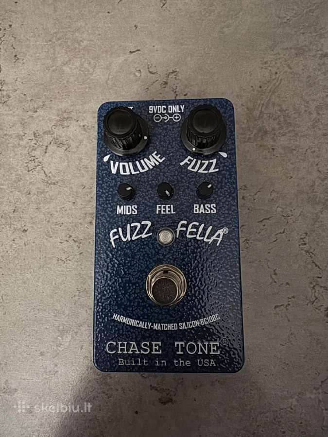 Chase Tone Fuzz Fella Bc108 Boutique Fuzz Pedalas