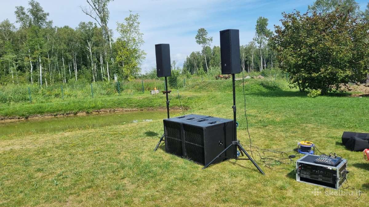 Parduodu garso aparatūrą
