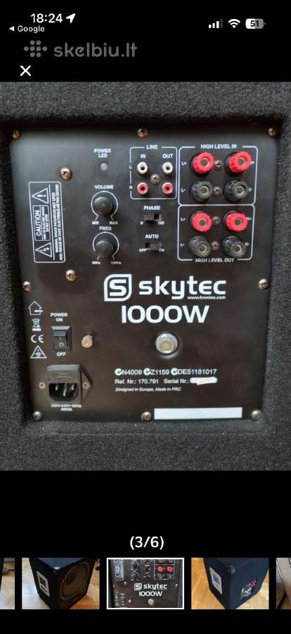 Parduodu aktyvius 2 topus 2 subus Skytec - nuotraukos Nr. 5