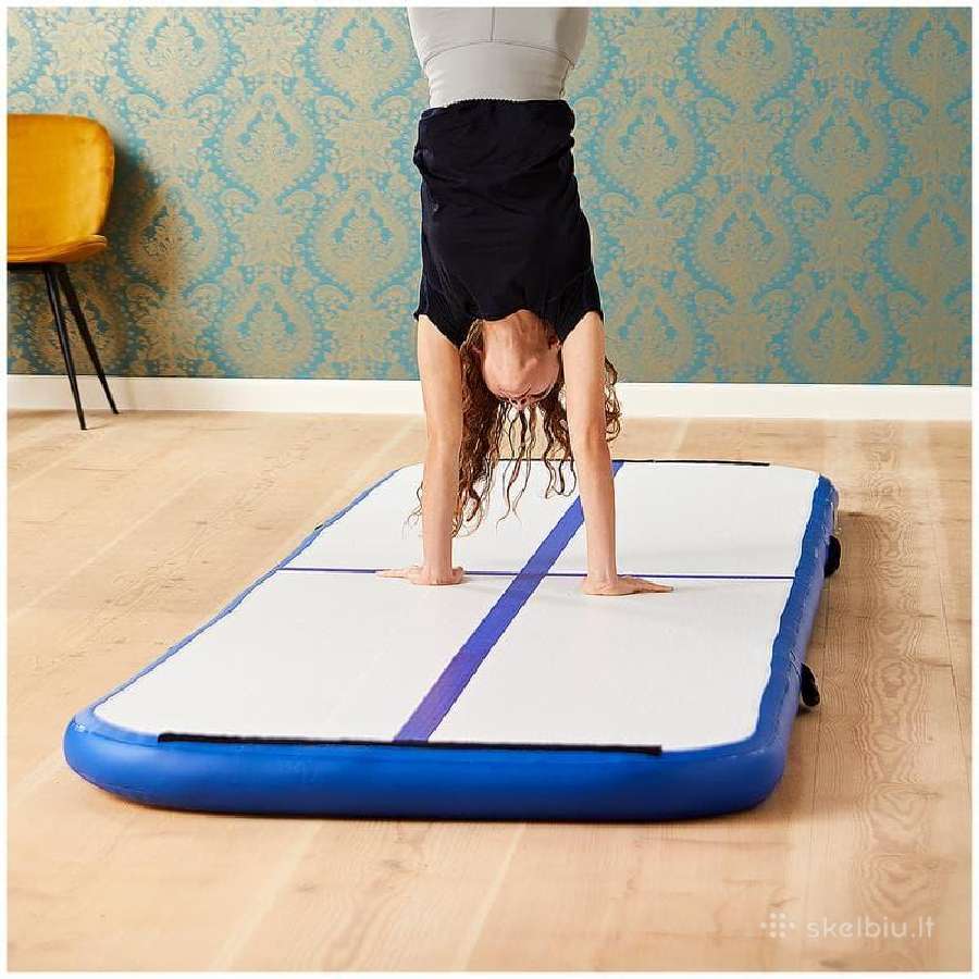 Naujas pripučiamas gimnastikos čiužinys 400x100x10