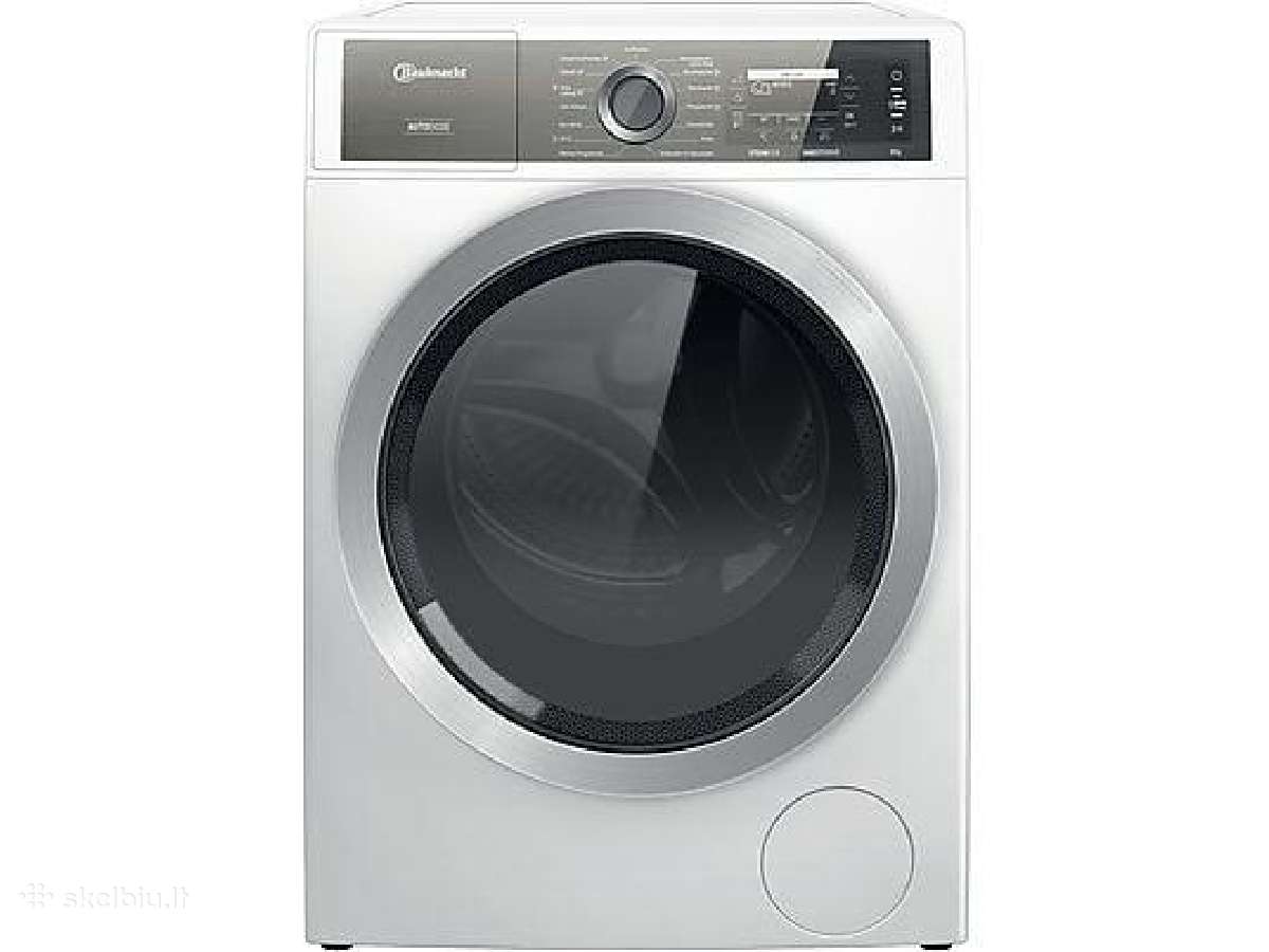 Bauknecht B8x 89ade Silence autodose nauja 8kg