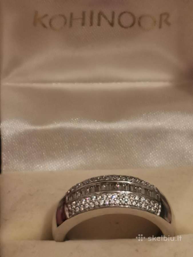585 6.59 gr Kohinoor žiedas su 0.41 ct briliantais - nuotraukos Nr. 8