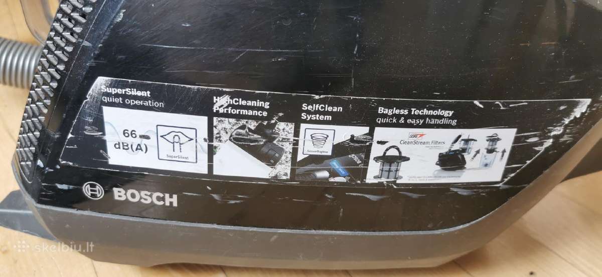 Siurblys Bosch Pro Silence 66 cikloninis - nuotraukos Nr. 5