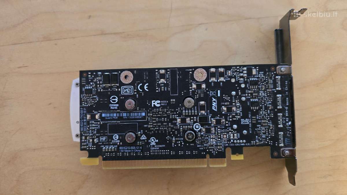 Quadro K1200 K2200 P400 P600 P620 P1000 P2000 - nuotraukos Nr. 17